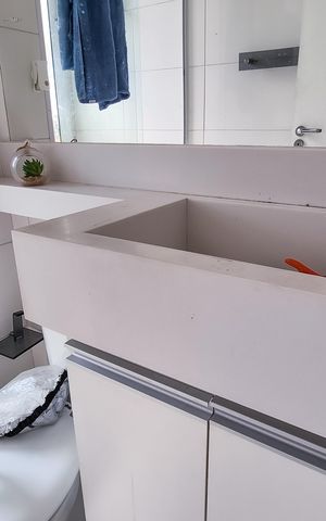 Apartamento à venda com 56m², 2 quartos e 1 vagaBanheiro 1