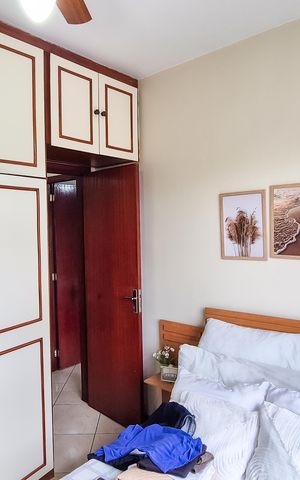 Apartamento à venda com 103m², 3 quartos e 1 vagaQuarto 3