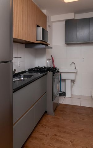 Apartamento para alugar com 34m², 2 quartos e sem vaga Apartamento para alugar com 34m², 2 quartos e sem vagaCozinha