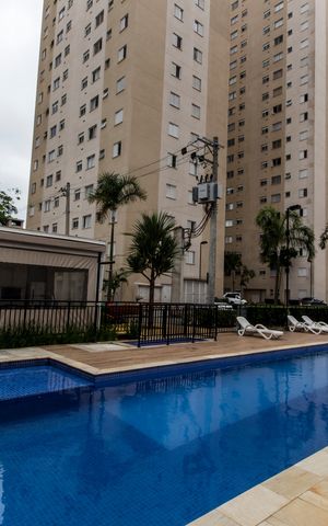 Apartamento à venda com 51m², 2 quartos e 1 vagaPiscina
