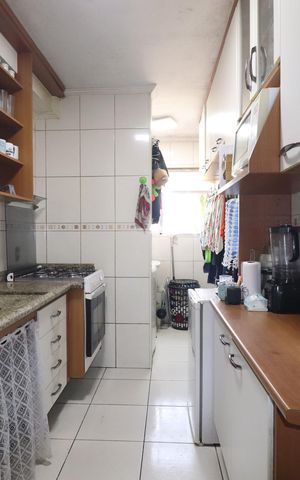 Apartamento à venda com 61m², 3 quartos e 1 vagaCozinha 