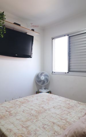 Apartamento à venda com 61m², 3 quartos e 1 vagaQuarto 1