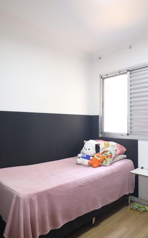 Apartamento à venda com 61m², 3 quartos e 1 vagaQuarto 2