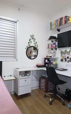 Apartamento à venda com 61m², 3 quartos e 1 vagaQuarto 2