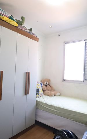 Apartamento à venda com 61m², 3 quartos e 1 vagaQuarto 3