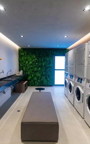 Studio para alugar com 29m², 1 quarto e sem vaga Studio para alugar com 29m², 1 quarto e sem vagaÁrea comum - Lavanderia