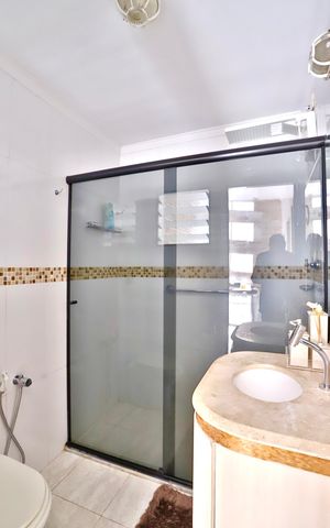 Casa para alugar com 115m², 2 quartos e 2 vagas Casa para alugar com 115m², 2 quartos e 2 vagasBanheiro