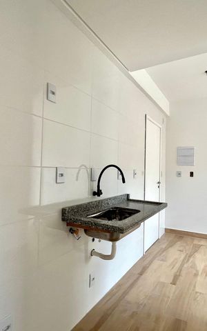 Apartamento à venda com 35m², 2 quartos e sem vaga Apartamento à venda com 35m², 2 quartos e sem vagaCozinha