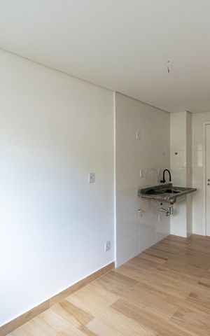 Apartamento à venda com 24m², 1 quarto e sem vaga Apartamento à venda com 24m², 1 quarto e sem vagaSala