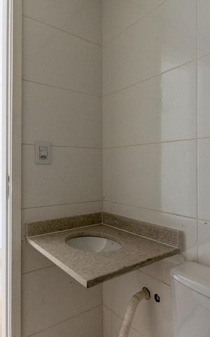 Apartamento à venda com 24m², 1 quarto e sem vaga Apartamento à venda com 24m², 1 quarto e sem vagaBanheiro