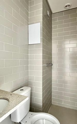 Apartamento para alugar com 34m², 1 quarto e sem vaga Apartamento para alugar com 34m², 1 quarto e sem vagaBanheiro