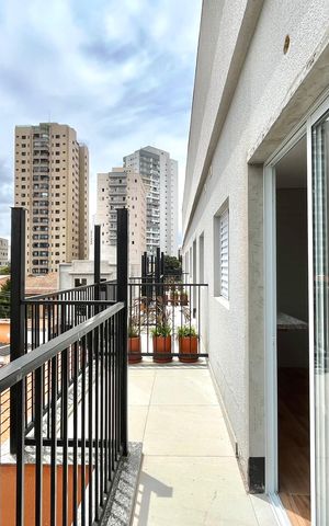 Apartamento para alugar com 34m², 1 quarto e sem vaga Apartamento para alugar com 34m², 1 quarto e sem vagaVaranda