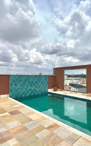 Apartamento para alugar com 34m², 1 quarto e sem vaga Apartamento para alugar com 34m², 1 quarto e sem vagaÁrea comum - Piscina