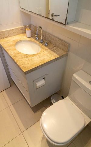 Apartamento à venda com 67m², 2 quartos e 1 vagaBanheiro 1