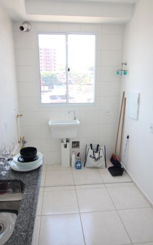 Apartamento para alugar com 60m², 1 quarto e 1 vagaCozinha e Área de Serviço