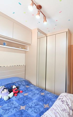 Apartamento à venda com 98m², 3 quartos e 3 vagasQuarto 2