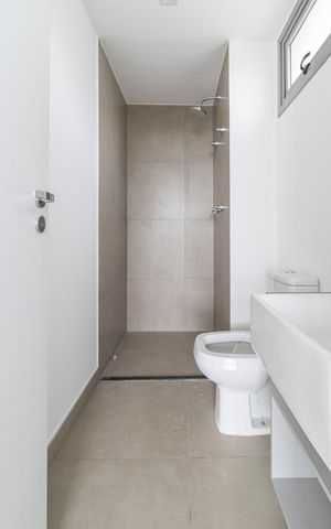 Studio à venda com 28m², 1 quarto e sem vaga Studio à venda com 28m², 1 quarto e sem vagaBanheiro Social