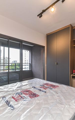 Studio à venda com 27m², 1 quarto e sem vagaQuarto