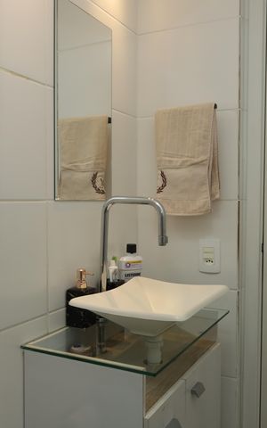 Apartamento para alugar com 34m², 2 quartos e sem vagaBanheiro