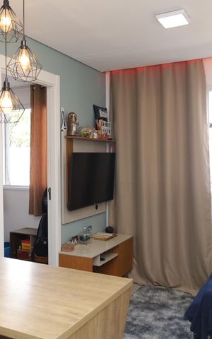Apartamento para alugar com 34m², 2 quartos e sem vagaSala