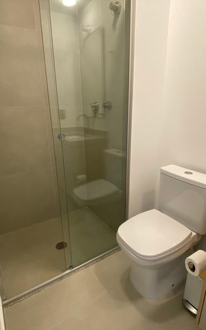 Studio à venda com 25m², 1 quarto e sem vaga Studio à venda com 25m², 1 quarto e sem vagaBanheiro Social