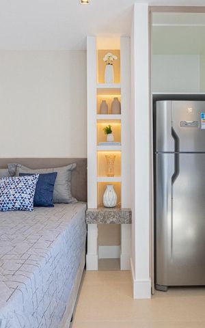 Apartamento à venda com 42m², 1 quarto e sem vaga