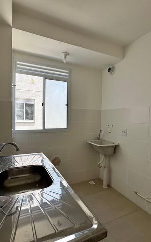 Apartamento à venda com 45m², 2 quartos e 1 vaga Apartamento à venda com 45m², 2 quartos e 1 vagaCozinha e Área de Serviço