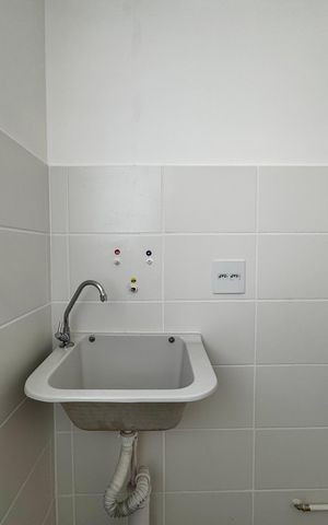 Apartamento à venda com 45m², 2 quartos e 1 vaga Apartamento à venda com 45m², 2 quartos e 1 vagaCozinha e Área de Serviço