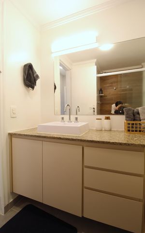 Apartamento à venda com 97m², 3 quartos e 1 vagaBanheiro Social