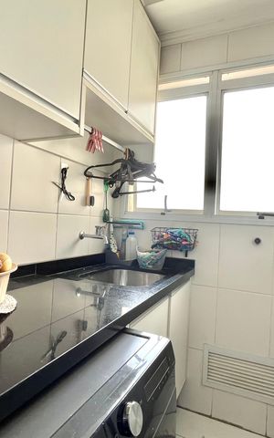 Apartamento à venda com 106m², 3 quartos e 2 vagas Apartamento à venda com 106m², 3 quartos e 2 vagasÁrea de Serviço