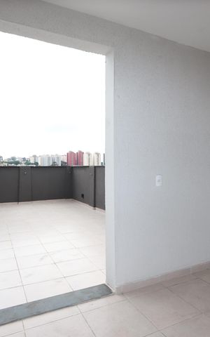 Studio para alugar com 40m², 1 quarto e sem vagaVaranda