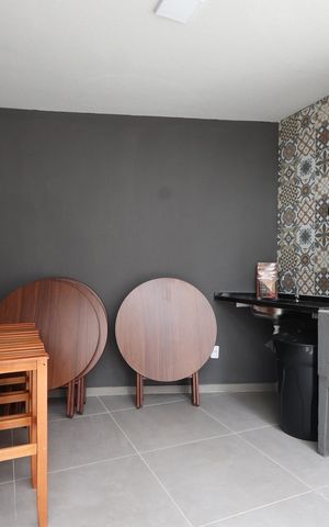 Studio para alugar com 40m², 1 quarto e sem vagaÁrea comum - Churrasqueira