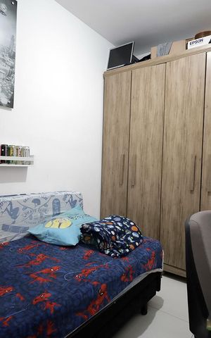 Apartamento à venda com 110m², 2 quartos e 1 vaga Apartamento à venda com 110m², 2 quartos e 1 vagaQuarto 1