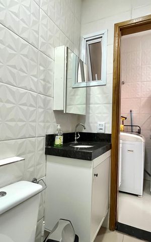 Apartamento para alugar com 45m², 1 quarto e sem vaga Apartamento para alugar com 45m², 1 quarto e sem vagaBanheiro Social