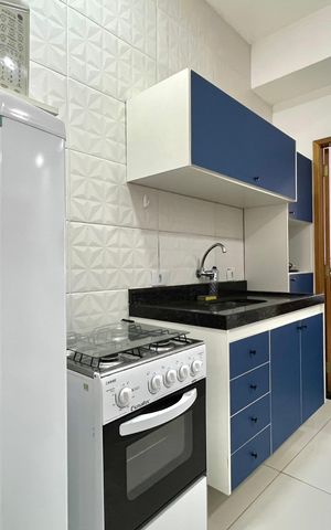 Apartamento para alugar com 45m², 1 quarto e sem vaga Apartamento para alugar com 45m², 1 quarto e sem vagaCozinha