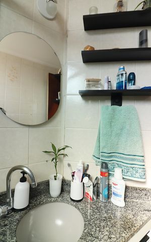Apartamento para alugar com 47m², 2 quartos e 1 vagaBanheiro Social
