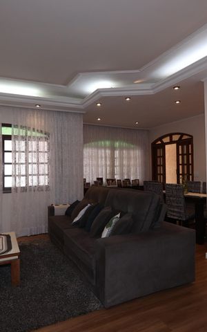 Casa à venda com 168m², 3 quartos e 2 vagasSala