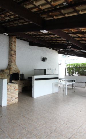 Apartamento à venda com 75m², 2 quartos e 1 vagaChurrasqueira