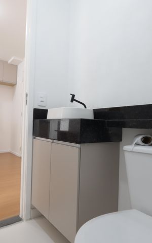 Apartamento à venda com 30m², 2 quartos e sem vagaBanheiro