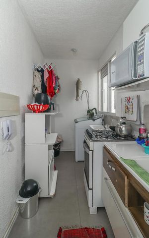 Apartamento à venda com 41m², 2 quartos e sem vagaCozinha e Área de Serviço