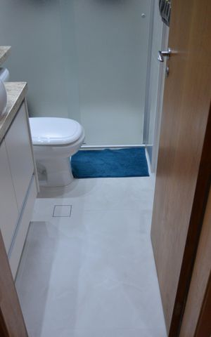 Apartamento à venda com 108m², 3 quartos e 2 vagasBanheiro da Suíte