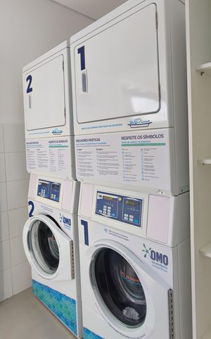 Apartamento para alugar com 33m², 1 quarto e 1 vaga Apartamento para alugar com 33m², 1 quarto e 1 vagaLavanderia