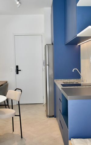 Apartamento para alugar com 37m², 1 quarto e sem vaga Apartamento para alugar com 37m², 1 quarto e sem vagaSala/Cozinha