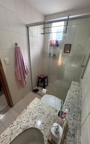 Apartamento para alugar com 93m², 3 quartos e 1 vaga Apartamento para alugar com 93m², 3 quartos e 1 vagaBanheiro da Suíte