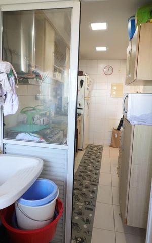 Apartamento à venda com 87m², 3 quartos e 2 vagasCozinha e Área de Serviço