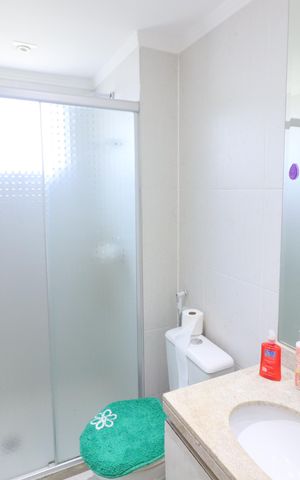 Apartamento à venda com 87m², 3 quartos e 2 vagasBanheiro da Suíte 2