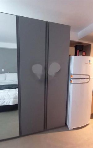 Studio à venda com 21m², 1 quarto e sem vaga