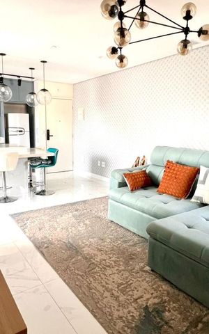 Apartamento à venda com 77m², 2 quartos e 2 vagasSala