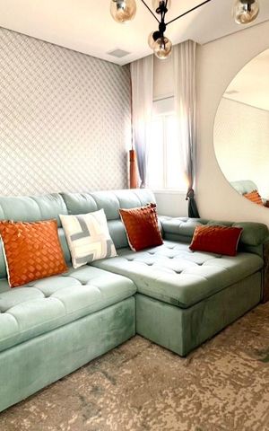 Apartamento à venda com 77m², 2 quartos e 2 vagasSala