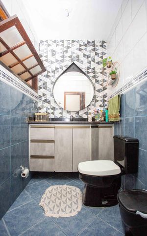 Casa à venda com 250m², 4 quartos e 3 vagasBanheiro Social